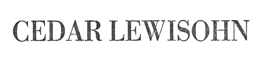 Cedar Lewisohn Logo